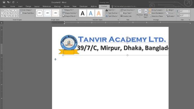 How To Make A Letterhead PAD In MS Word In Bangla | MS Word Bangla Tutorial смотреть онлайн