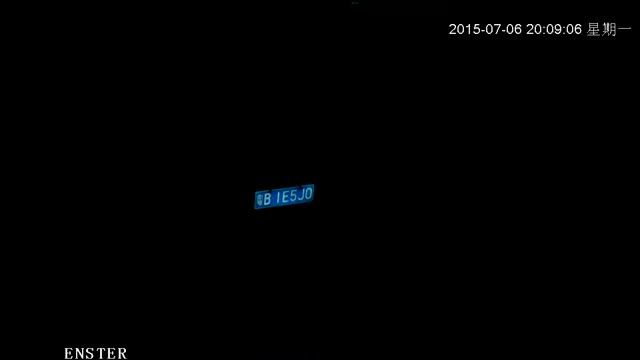 3 0MPX Number Plate Capture IP Camera