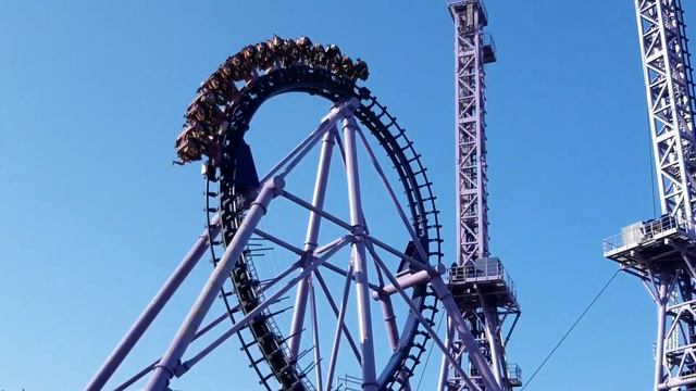 Квантовый скачок. Атракцион в Сочи Парке. Адлер. Олимпийский парк. смотреть онлайн