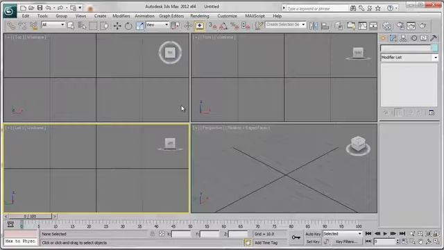 Introducción a 3ds max 2012 03 Unidades de medición y colores de interfaz смотреть онлайн