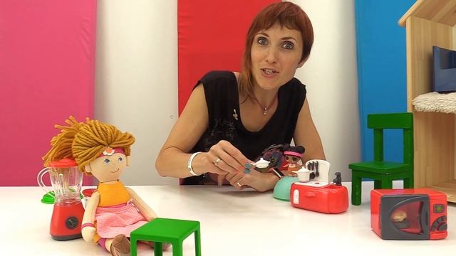 Куколка ЛОЛ и Бьянка - Готовим обед. Видео для детей смотреть онлайн