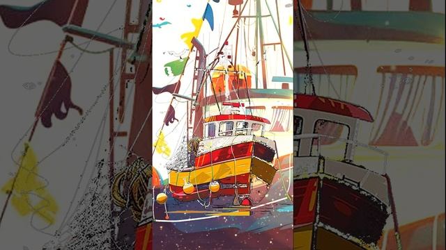 музыка мультик песня катерок В порту утро смотреть онлайн