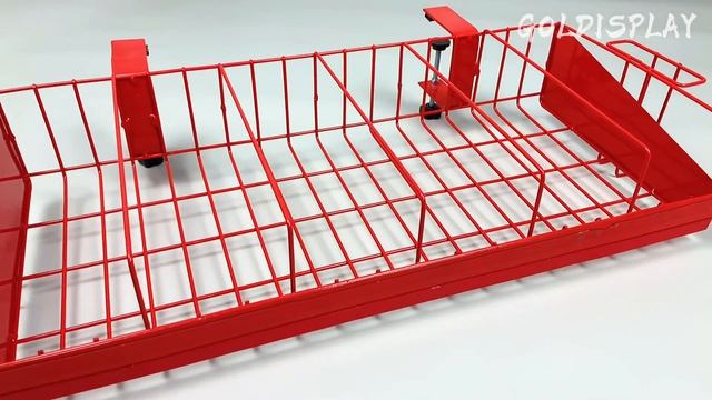 Полка-паразит со струбцинами от компании GOLDISPLAY смотреть онлайн