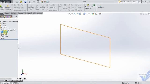 SolidWorks 2014 training Series Tutorial 1 of 50 !! hindi смотреть онлайн
