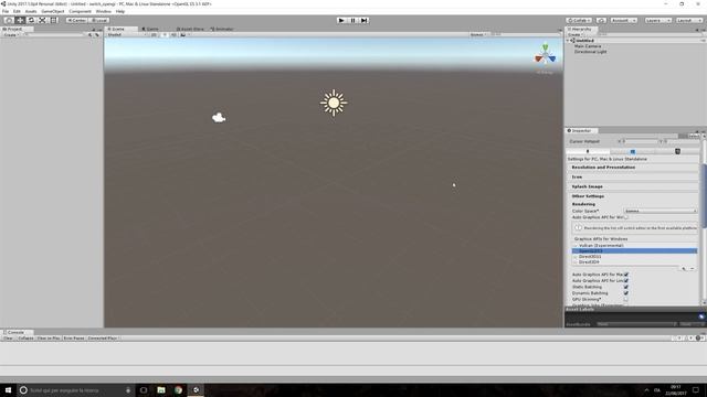 Unity 3D - Switch dx11 to OpenGL смотреть онлайн