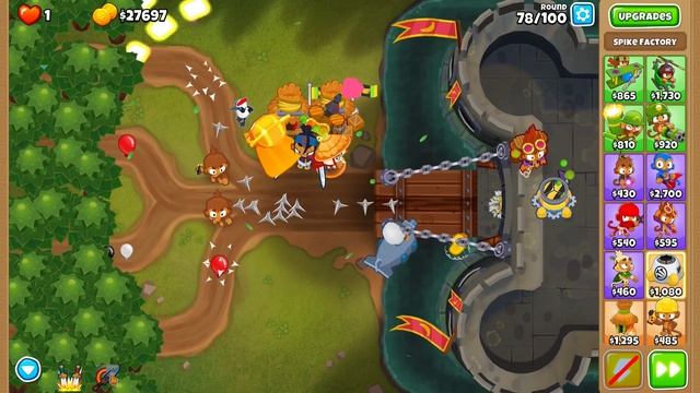 BTD6 - Dark Castle - CHIMPS + Josh's Constant Hidden Achievement Guide