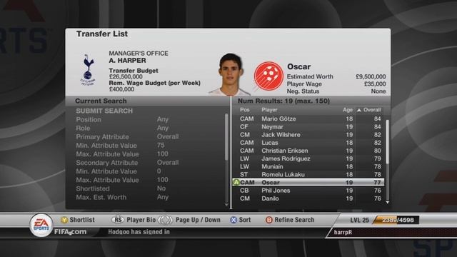 FIFA 12 | Best Young Players (Over 75) смотреть онлайн