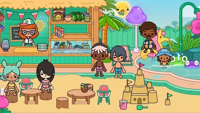 *SPLASH!* 💦 | The Young G4ng | Season 2 Ep. 40 | The G4ng's Summer Vacation Part 4 | Toca Life смотреть онлайн