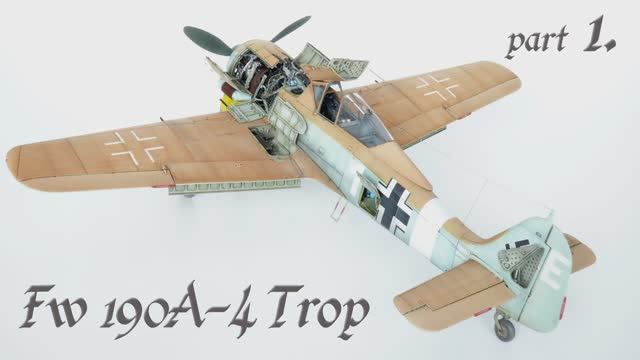 Fw-190A-4 Trop 1/32 Zoukei Mura - Part 1
