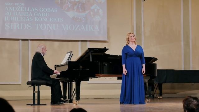 Andžellas Gobas 20 gadu darba Jubilejas koncerts "Sirds toņu mozaīka" - 1. daļa смотреть онлайн