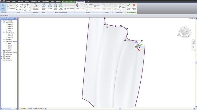 Revit 2010-Superficies смотреть онлайн