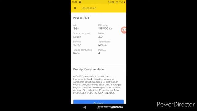 Buscamos el mejor Peugeot 405 de Mercadolibre смотреть онлайн