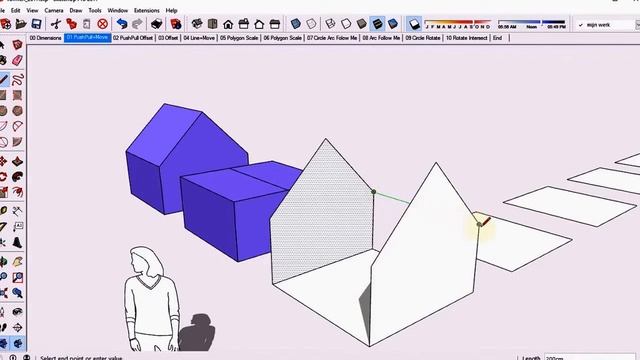 Sketchup 2017 Vormen - Vorm 1 смотреть онлайн