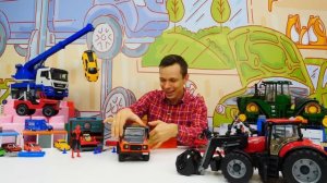 Человек Паук VS Трактор Венома в Мастерской Фёдора! Игры битвы онлайн. Машинки в видео для мальчиков