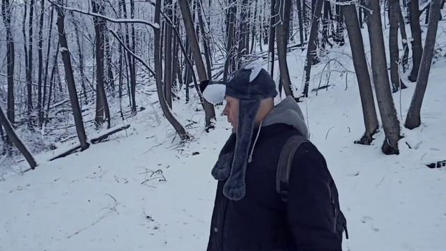 Кумысная поляна зимой! Рассказывает Сергей Уткин.По дороге за хлебушком. смотреть онлайн