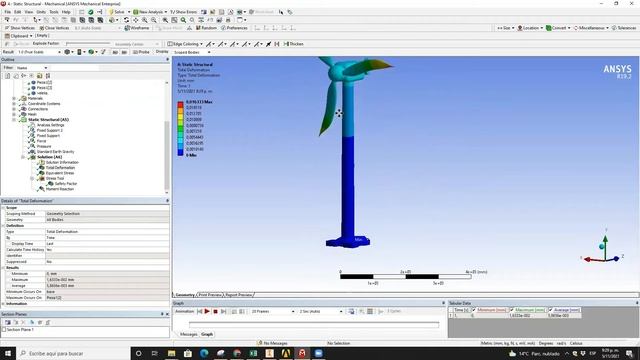 ANÁLISIS ESTRUCTURAL Y DE FLUJO DEL AIRE EN EL SOFTWARE ANSYS смотреть онлайн