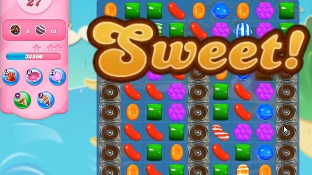 Candy Crush 900 No booster 3 Stars! Cement in the Rain! смотреть онлайн
