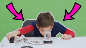 Опыт "буря в стакане" или водоворот своими руками