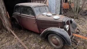 Нашли ржавый автомобиль 1939 года! Заведется ли!?
