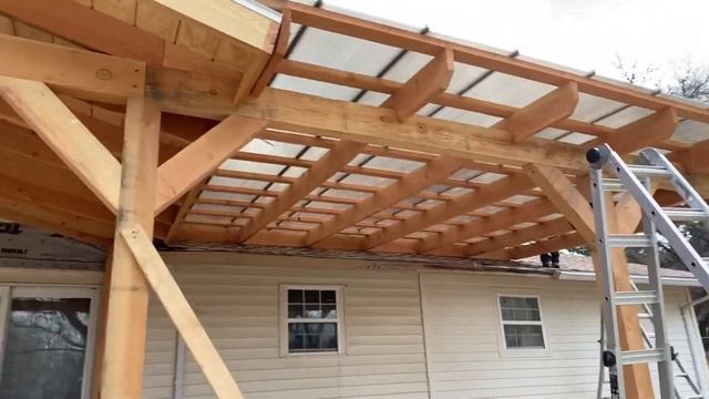 Beautiful Gable And Pergola Gets Premium Cover | Cover Your Pergola смотреть онлайн
