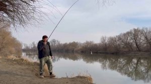 Рыбалка на реке Кубань. Первая рыбалка в этом году