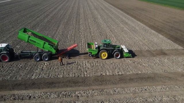 Увеличьте скорость посадки картофеля с новой 4 рядной картофелесажалкой Колнаг смотреть онлайн