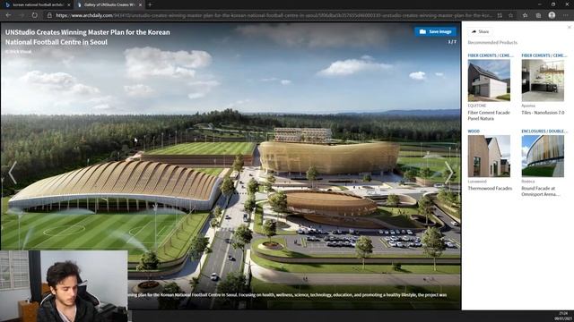 UNStudio Korean Football Centre no Grasshopper смотреть онлайн