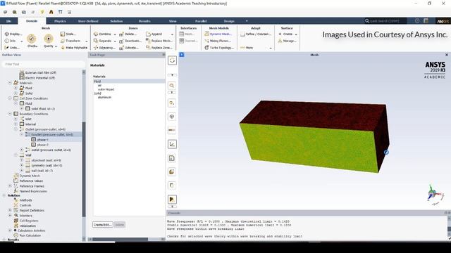 Wave impact on Object in Ansys Fluent || Open Channel Wave + Dynamic Mesh смотреть онлайн