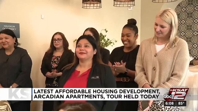 NRP Real Estate Group hosts tour of new affordable housing units in Converse смотреть онлайн