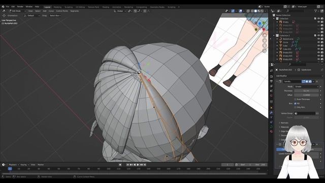 Blender 3.0 | Anime Character Modeling Part-10 [ Hair ] смотреть онлайн