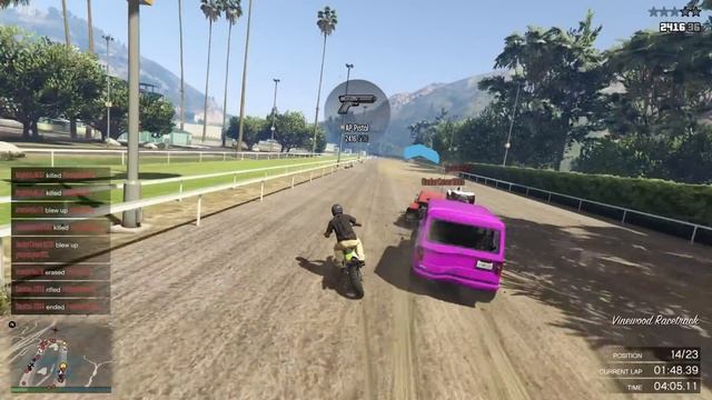 GTA 5 Online - 25 PLAYER RACE RAGE!! (GTA V Online) смотреть онлайн