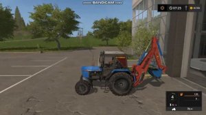 Обзор мода  экскаватор МТЗ-82.1 ЭО-2101 для Farming Simulator 2017