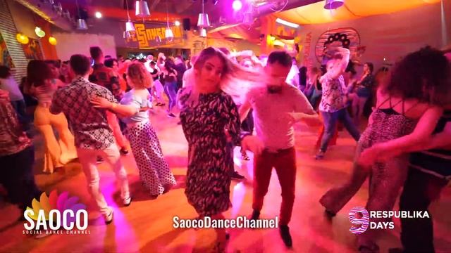 Vsevolod Bogomol And Victoria Agafonova Salsa Dancing At Respublika Days 9, Friday 03.05.2019 (SC)