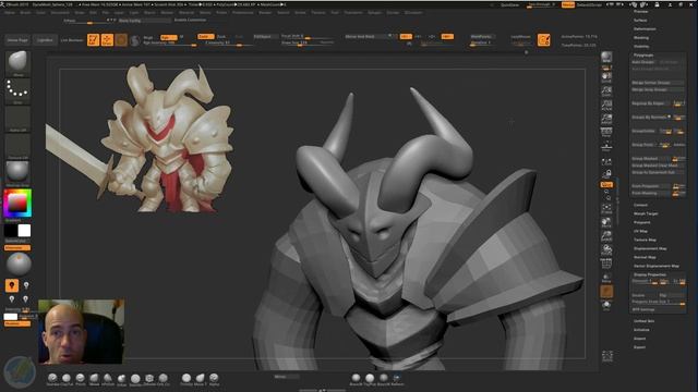 9. Making the thickness of the armors and Mirror tool смотреть онлайн