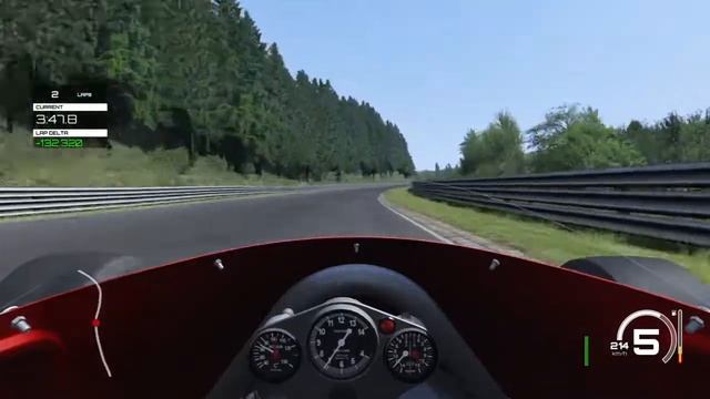 Assetto Corsa Ultimate Edition Ferrari F312T 1979 Nurburgring смотреть онлайн