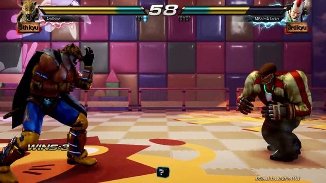 Tekken 7: KING VS Jack-7 (Double Damage Battle) - PC Gameplay смотреть онлайн
