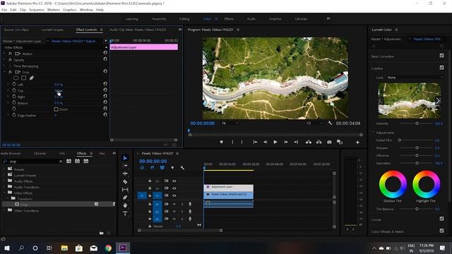 How To Give Cinematic Look on Video by Crop - Adobe Premiere Pro CC-2018 смотреть онлайн