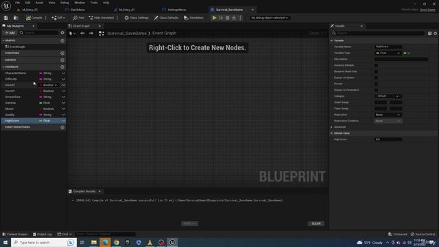 25 - Creating A Survival Game Save Game and Game Instance смотреть онлайн