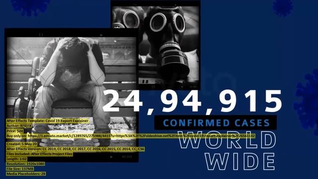 Covid 19 Report Explainer | After Effects Template | VideoHive 26561142 смотреть онлайн