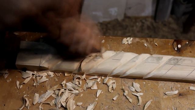 Резьба по дереву. Притворная планка. Woodcarving. Fake Plank.