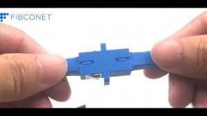 SC UPC adapter fiber optic connector single mode