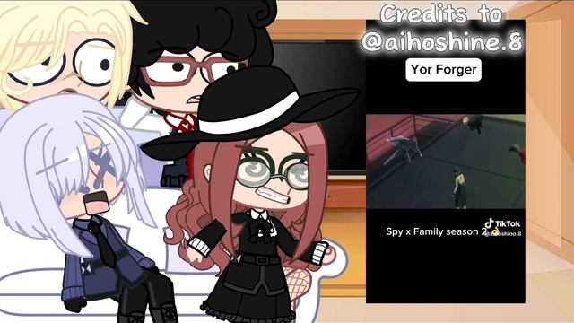 W.I.S.E React To Yor Forger (her Mission In Season2) || Bit Yor X Loid || Part 1/2