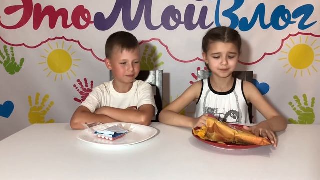 Челлендж Чипсы против Обычной Еды! смотреть онлайн