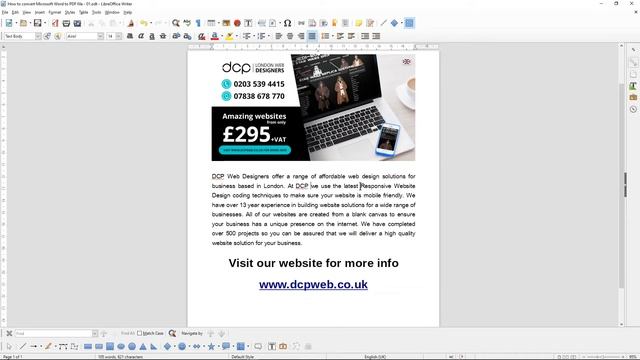 How to convert Microsoft Word to PDF file смотреть онлайн