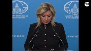 Захарова расплакалась при рассказе об убитых ВСУ детях