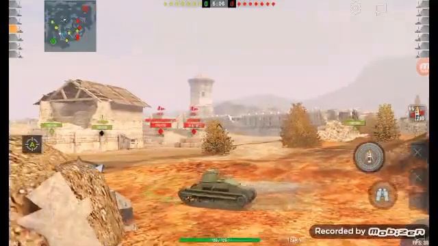 Прохождение World of tanks blitz 1серия | Не везёт😞 смотреть онлайн