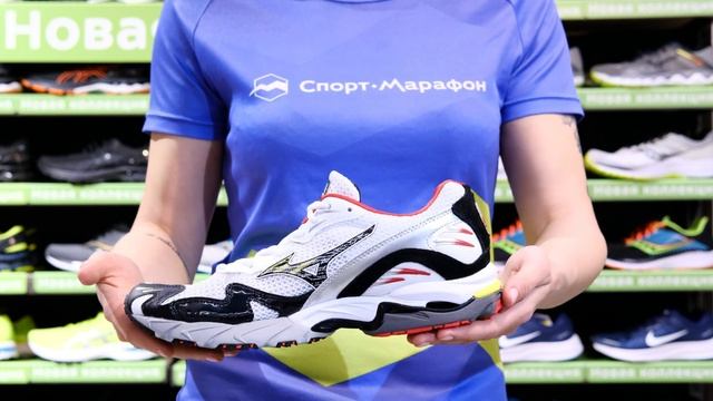 Кроссовки мужские Mizuno Wave Rider 10 Белый/Черный за 20 секунд смотреть онлайн