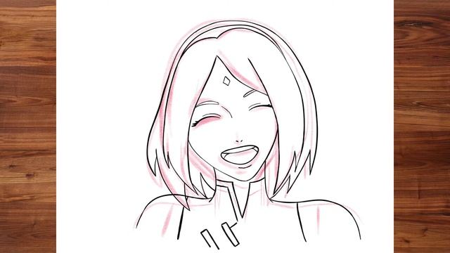 How to Draw SAKURA SMILING FACE смотреть онлайн