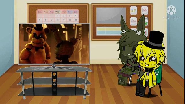Springtrap And Golden Freddy React To Robot Hell //Gacha Club// смотреть онлайн