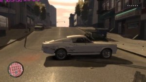 GTA 4 1967 Shelby Mustang GT500 Eleanor Mod Playthrough GTX 580 HD